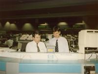 Internship at PSE 1992: Zeljko Kardum & Rad Artukovic (Floor Governor, Pacific Stock Exchange, L.A.)